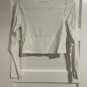 TNA White Long Sleeve Top